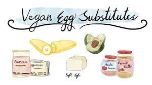 Vegan alternatives of eggs